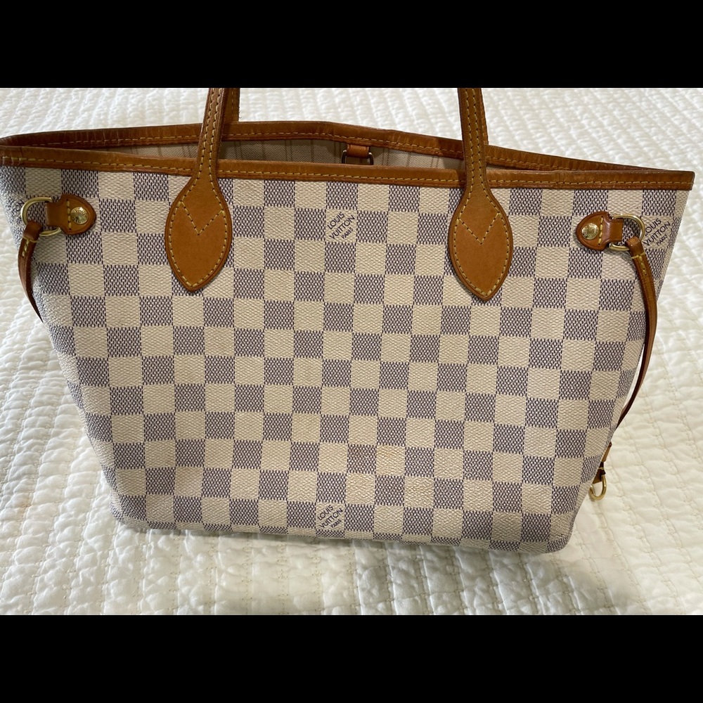 Louis Vuitton Neverfull PM Damier Azure